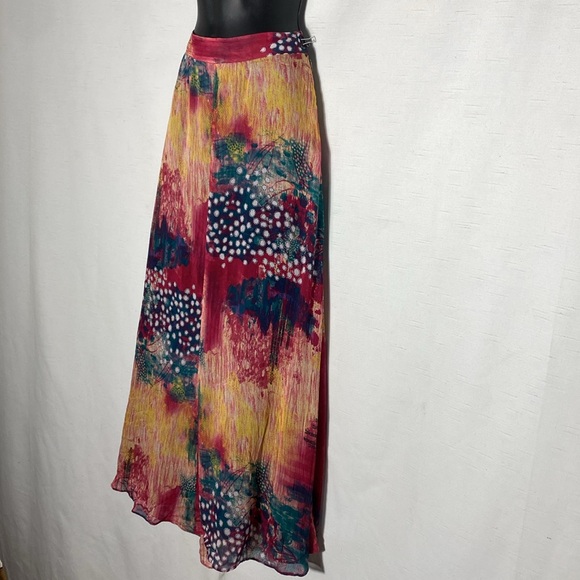 Zara Multicolored Jewel Midi Skirt Size S - Picture 8 of 16